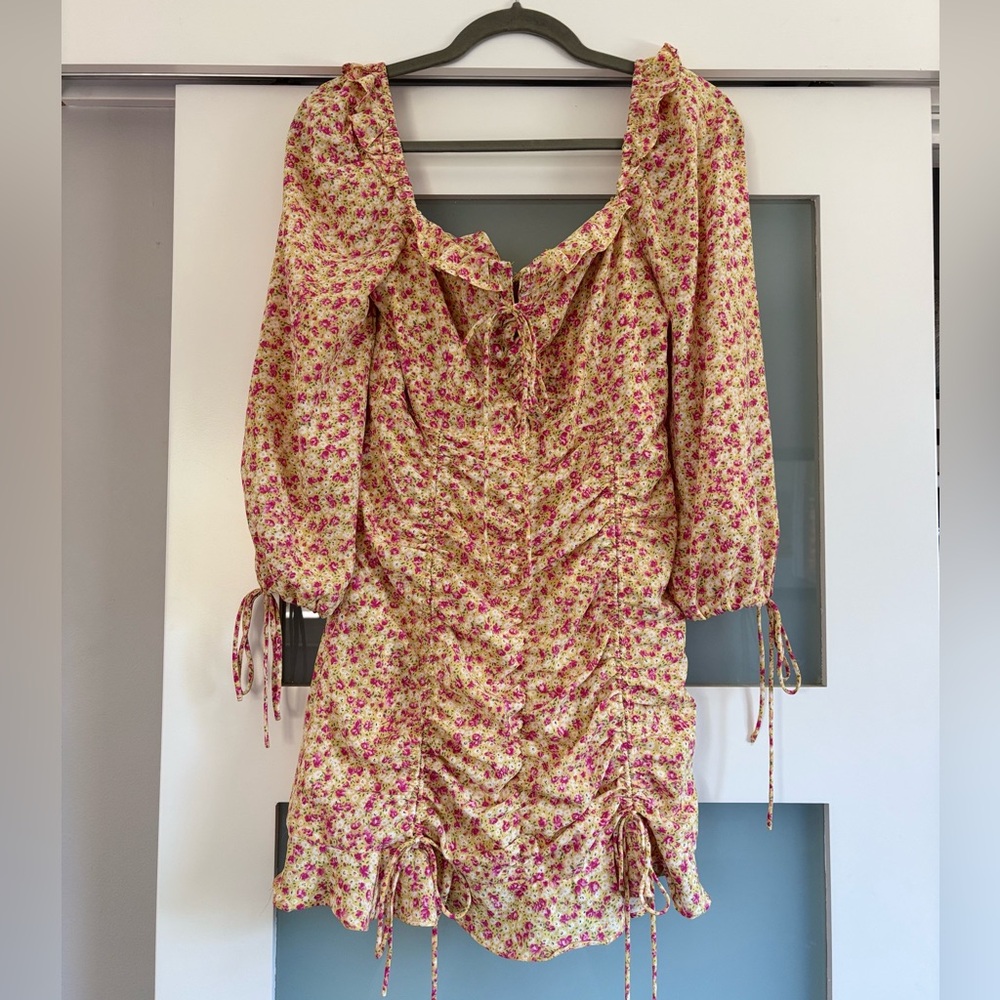 Hello Molly Floral Mini Dress - Picture 2 of 16